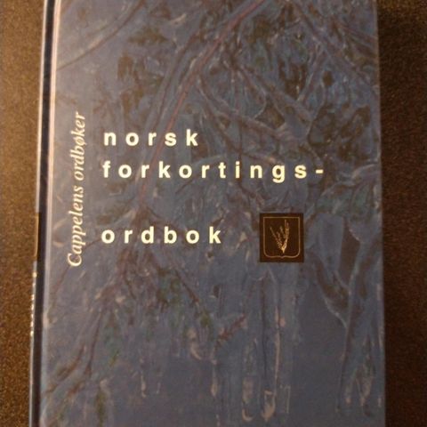 Norsk forkortingsordbok