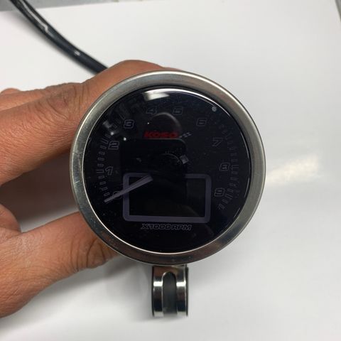 tachometer. Rpm.