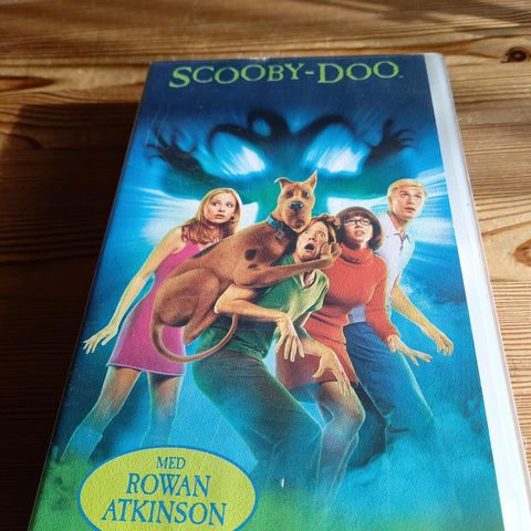 Scooby-Doo VHS- 2002 Med Rowan Atkinson