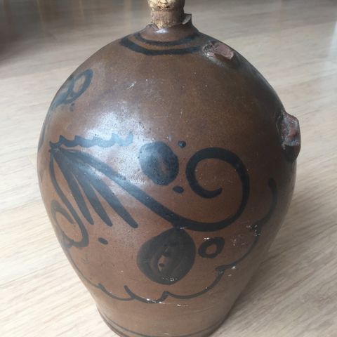 Large Earthenware Flagon