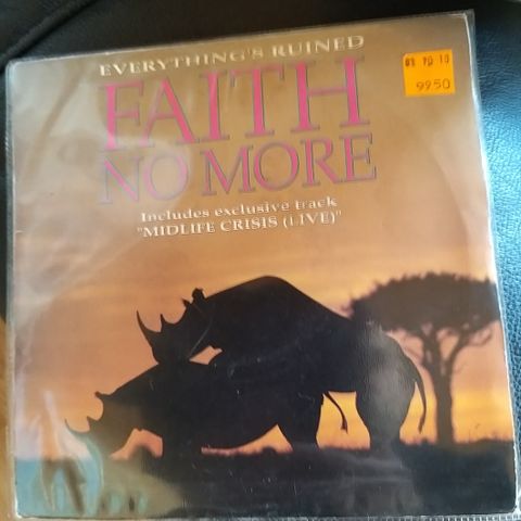 Selger bort Faith No More- Evrything is Ruined Singel til 500kr inkludert frakt