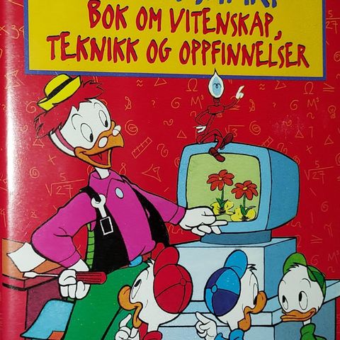 WALT DISNEY.PETTER SMART'S BOK 1996.BOK OM VITENSKAP,TEKNIKK OG OPPFINNELSER.