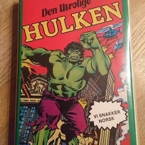 Hulken på VHS