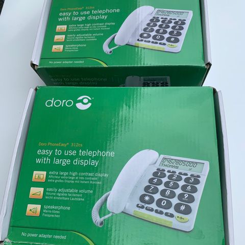 Doro PhoneEasy Easy 312 CS STORE taster (NY)