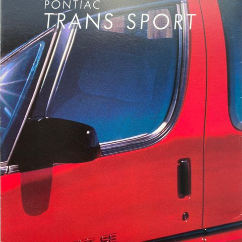 1991 Pontiac Trans Sport brosjyre