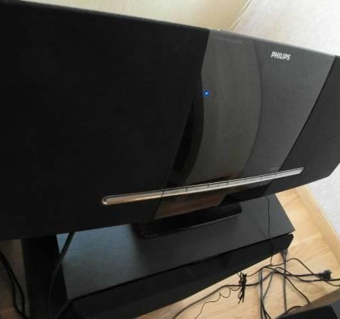 Philips music/dvd micro theater med separat sub