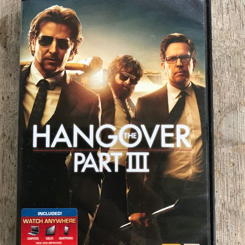 dvd. The Hangover Part lll