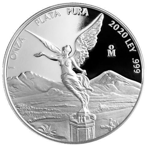 Mexican Silver Libertad Coin 2020 1 oz PROOF.