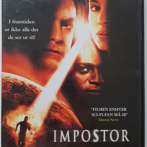 DVD "IMPOSTOR" Thriller 2002 💥 Kjøp 4for100,-