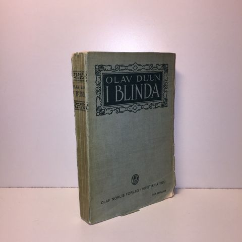 I Blinda - Olav Duun. 1920