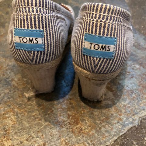 Toms sandaler str 38,5