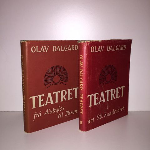 Teateret frå Aiskylos til Ibsen. Teateret i det 20 hundreåret - Dalgard. 1948/55