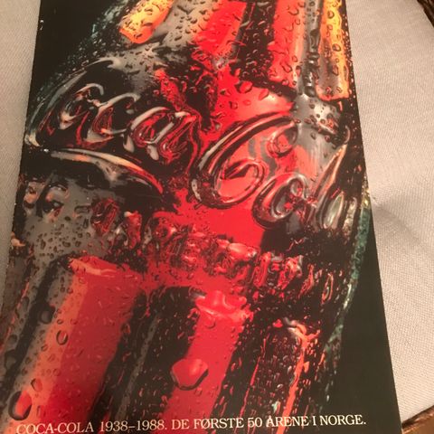 Coca cola. 1938 -1988