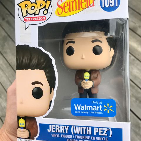 Funko Pop! Jerry with PEZ | Seinfeld (1091) Excl. to Walmart