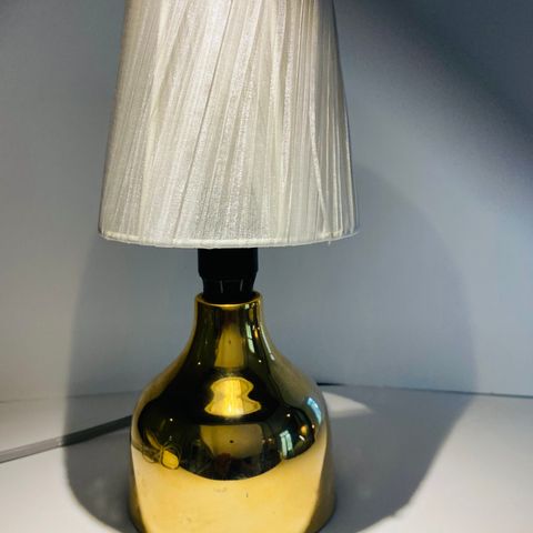 Goldina - liten bordlampe - Danmark 1970-tall