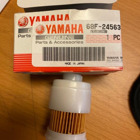 Yamaha drivstoff filter