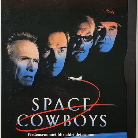 DVD "SPACE COWBOYS" fra 2000 💥 Kjøp 4for100,-