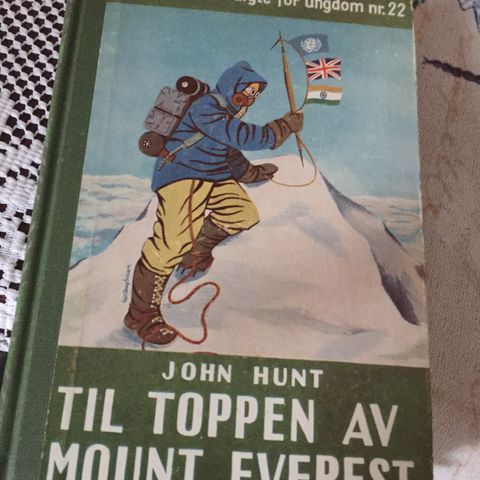 Til toppen av Mount Everest.  John Hunt.  Aschehoug