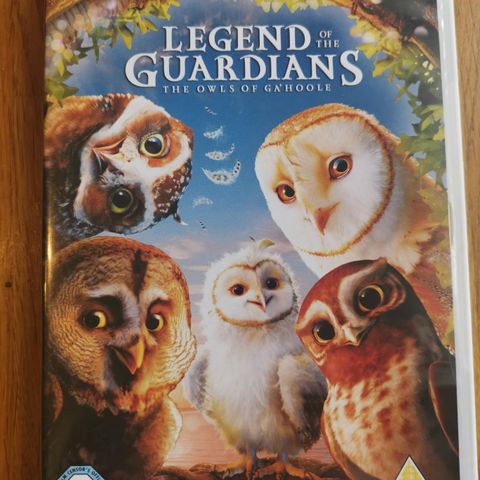 Legend of the Guardians (DVD, engelsk tale/tekst)