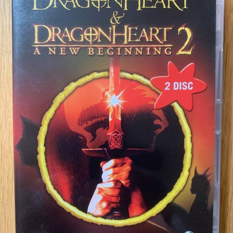 Dragonheart & Dragonheart 2: A New Beginning (norsk tekst)