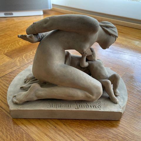 Stephan Sinding - Fanget mor