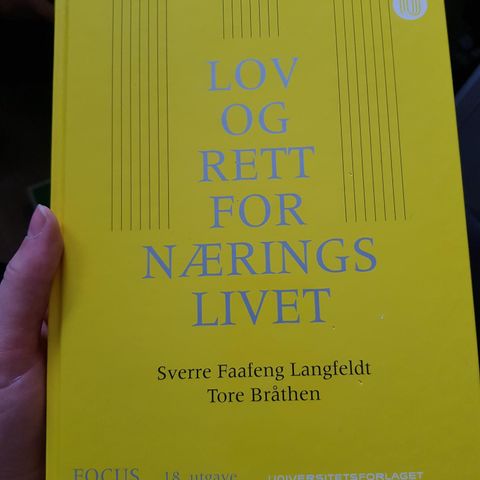 Lov og rett for næringslivet