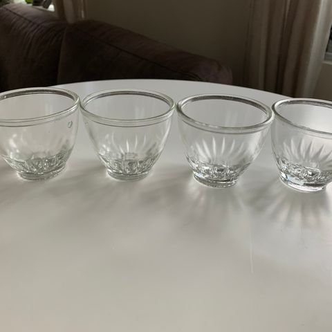 Gelékopper/lysglass/dessertglass/små glass