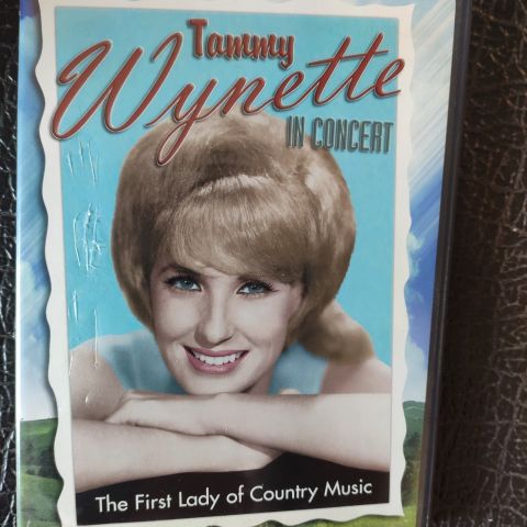 Tammy Wynette in consert   ( dvd) selges kr 250.00 innklusiv frakt