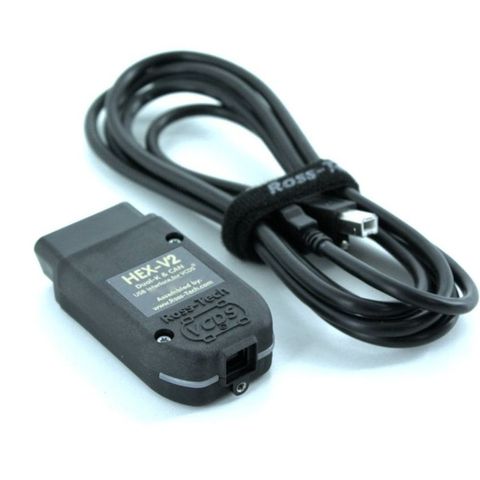 UTLEIE Ross-Tech VCDS HEX-V2 kabel m/ubegrenset VIN