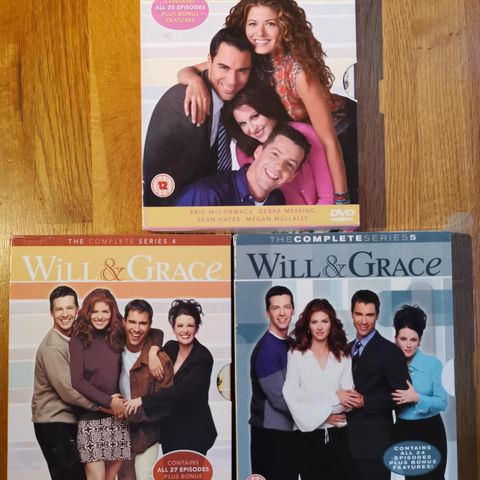 Will & Grace - sesong 3/4/5 (DVD)