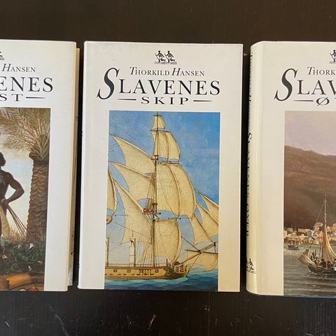 Thorkild Hansen - Trilogien om slaver  (Komplett m 3 bind)
