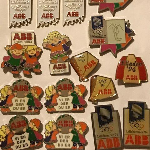 ABB - OL og ONS 94 - diverse pins