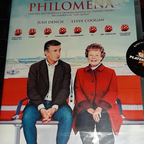 Philomena(DVD)norsk tekst