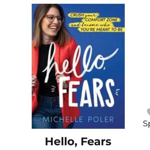 BOK: «Hello Fears» Michelle Poler. En bok om å møte frykt.