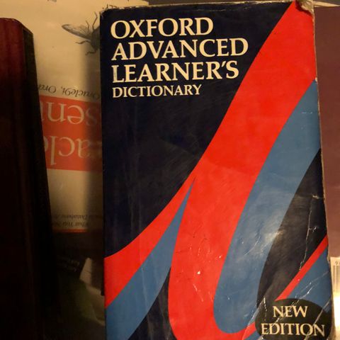 oxford engelsk ordbok