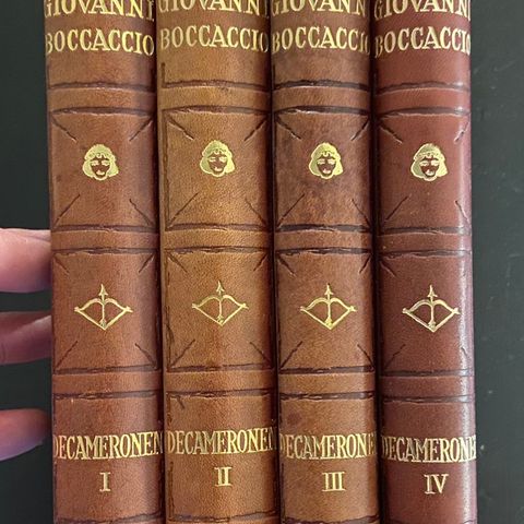 Giovanni Boccaccio - Decameronen (komplett m 4 bind)