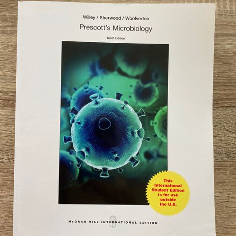 Prescott’s microbiology tenth edition