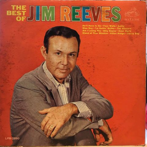 Jim Reeves – The Best Of Jim Reeves (LP, Comp, Mono, Roc 1964)