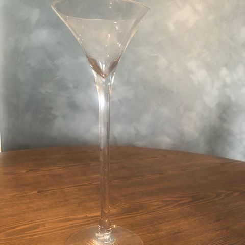 Tall Martini glass(Table center piece)