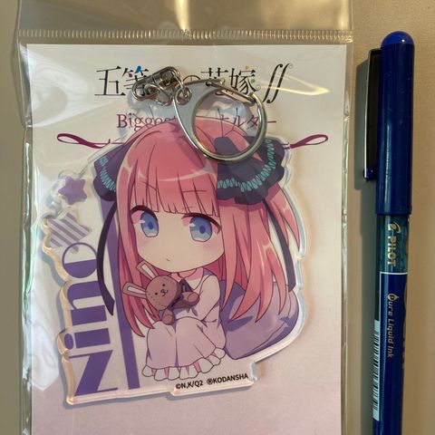 Anime Manga The Quintessential Quintuplets Key Chain Strap - Nino Nakano