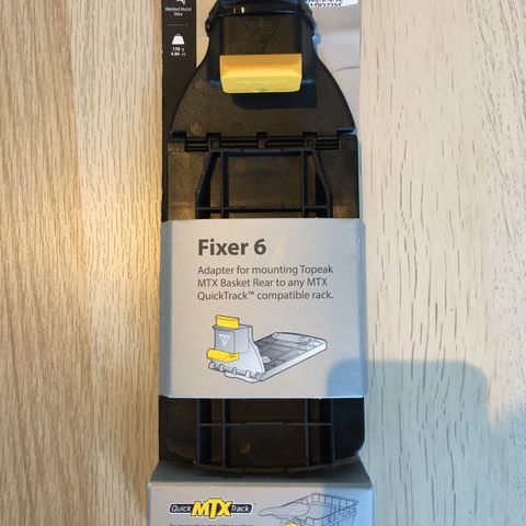Fixer 6 adapter for Topeak sykelkurv