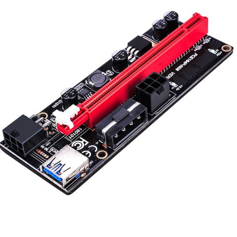 PC utstyr | VER009S GPU Riser (PCI-E 1X to 16X 009, USB 3.0)