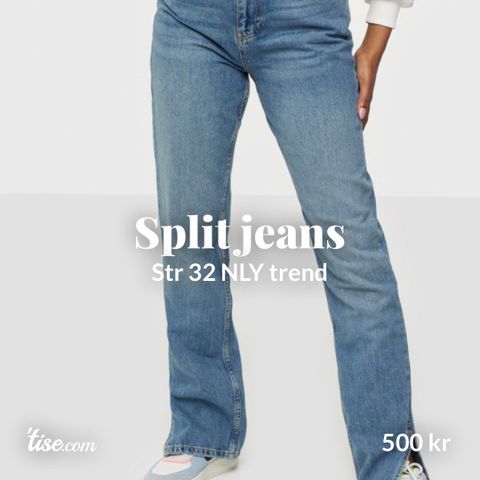 Split jeans str 32