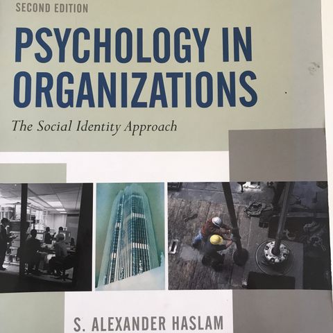 Psychology in organizations