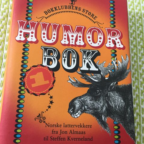 Bokklubbens store humorbok.  .  Som ny