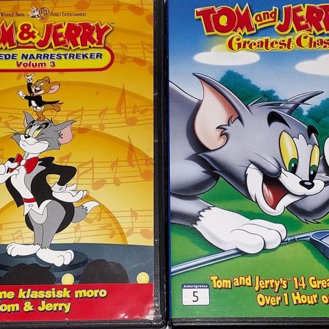 2 DVD.TOM AND JERRY.