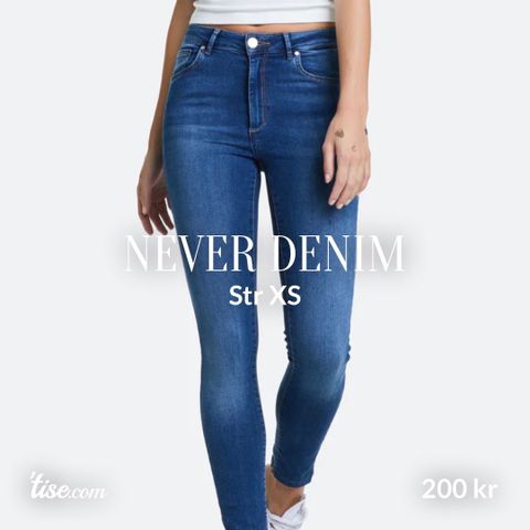 Never Denim jeans str XS