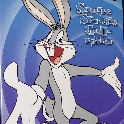 DVD.LOONEY TUNES.SNURRE SPRETTS GULLRØTTER.