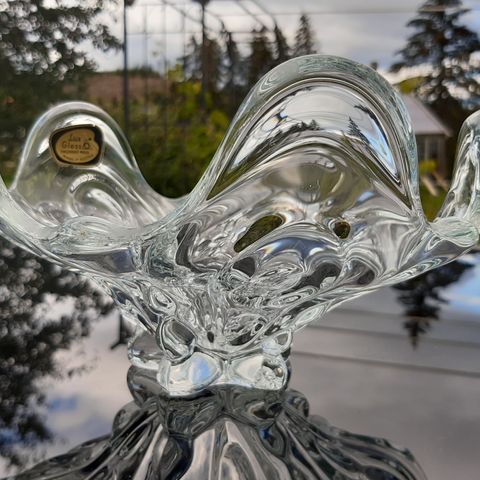Skål. Lux Glass. Faconne Main. Austria