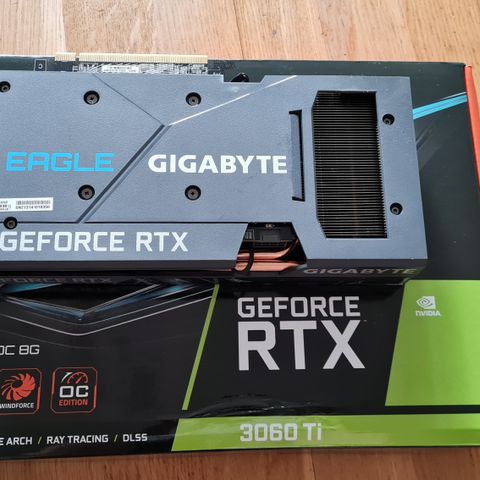 Gigabyte GeForce RTX 3060 Ti EAGLE OC 8G (rev. 2.0) - LHR